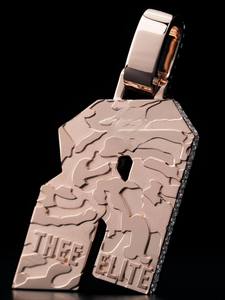Luxury Iced Out Letter VVS Moissanite <b>Pendant</b> Hip Hop Jewelry Custom 925 <b>Silver</b> Personalized <b>Initial</b> Letter <b>Pendant</b> For Men's - Product Image 6