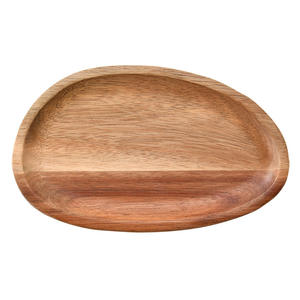 Mango Wood Charger Plate Handcrafted Classic Design Eco-Friendly for Home Decor Parties Wedding Centerpiece - Product Image 1