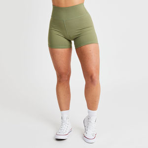 Shorts de sport d'été pour femmes à taille haute, best-seller, faible MOQ, confortables, respirants, coupe ajustée, style motard, service OEM - Product Image 1