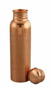 Botella de Agua de Cobre de 2 Tazas, Diseño Tradicional Chino, Tapa con Bisagras, Reutilizable, para Viajes y Campamentos, Libre de BPA, a Prueba de Fugas, Apta para Lavavajillas - Product Image 3