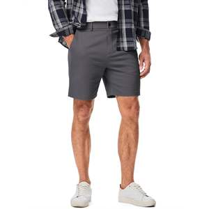 Shorts cargo décontractés en coton sergé pour homme, taille XS, logo brodé, shorts de sport de basketball, polyester tissé, mohair lourd - Product Image 1