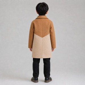 Kids Woolen Coat Winter Collection Stylish Soft Comfortable Premium Quality Custom Size Fashion Outerwear Custom Brand Custom - Product Image 5