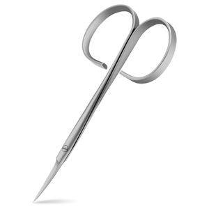 Ciseaux à cuticules de haute précision affûtés à la main, lame incurvée ultra-fine, outils de manucure professionnels pour travaux de précision sur les ongles - Product Image 1