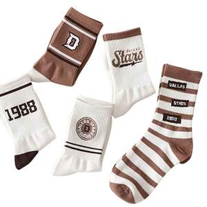 Chaussettes de sport en coton tricoté de haute qualité, personnalisables OEM/ODM avec logo/numéro d'équipe, sublimées, antidérapantes, souples, pour l'été - Product Image 3