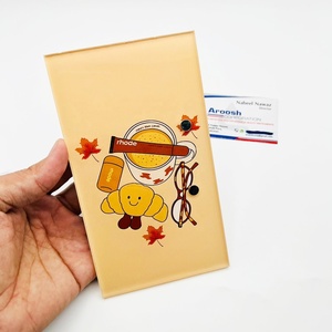 Caja Magnética para Pestañas Rhode Autumn Pumpkin Spice, Estuche Rectangular para Pestañas de Papel Pintado a Mano - Product Image 2