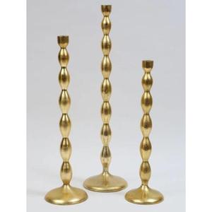 Porte-bougie colonne de luxe en forme d'anneau doré pour la décoration de la maison, accessoires de table, idées de décoration de mariage - Product Image 2