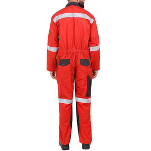 New Arrival Hi Vis <b>Waterproof</b> Breathable Coverall <b>Working</b> Uniform Comfortable Winter Workwear Safety Coverall - Product Image 2