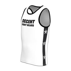 Débardeur de boxe ajusté avec coutures renforcées et panneaux ergonomiques pour favoriser la portée des mouvements et réduire les frottements - Product Image 1