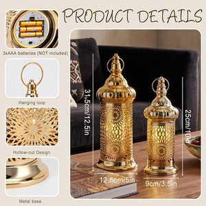 Modern Heat Resistant Reusable Waterproof Eco-Friendly Metal Decorative Lantern <b>Candle</b> <b>Holder</b> for Indoor/<b>Outdoor</b> Home Garden - Product Image 4