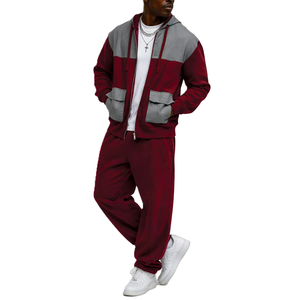 Conjunto de Sudadera con Capucha y Pantalones Jogger de Felpa de Algodón Grueso Unisex Personalizado, 380/400g, Ropa Casual Urbana de Invierno, Estilo Oversize - Product Image 5