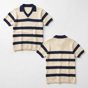 Pull tricoté de qualité supérieure pour femme Acclaim Masonic International, à manches courtes, col rond, motif géométrique montagne, 100% coton - Product Image 3