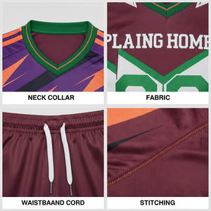 Maillots de football, uniformes de soccer, séchage rapide, antibactériens, respirants, protection UV, nom d'équipe personnalisé, vente en gros, sports de plein air - Product Image 5