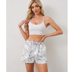 Pantalones Cortos Deportivos Unisex 100% Poliéster, Camiseta Corta Informal de Lona Resistente al Viento, Camiseta Holgada para Parejas con Logotipo Personalizado - Product Image 3