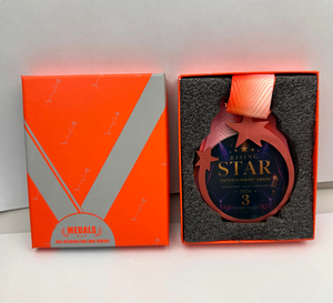 เหรียญรางวัลแบบกำหนดเองได้ พร้อมจี้รางวัลเปล่าสำหรับพิมพ์สี เหมาะสำหรับของที่ระลึกงานกีฬามาราธอน และกิจกรรมส่งเสริมการขาย - Product Image 6