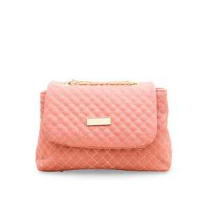 Bolso de hombro informal para mujer rosa P55447 - Product Image 3