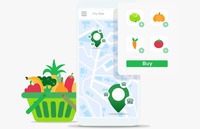 Aplicación de Entrega de Comida para Restaurantes y Supermercados de Alto Rendimiento, con Seguimiento en Tiempo Real, Habilitada para Internet, Escalable y Multiplataforma