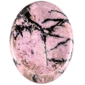 Pierre de méditation en rhodonite naturelle pour le pouce |   Pierre de guérison en cristal pour le pouce |   Fabricant et fournisseur en gros d'Inde - Product Image 2