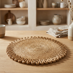 Washable Rectangle Organic Jute Braided Thin Area <b>Rug</b> Modern Style Solid Color Non-Slip Flat Pile <b>Bedroom</b> - Product Image 5