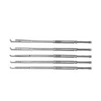 Set Instrumen Bedah Tulang Belakang Interlaminar Astrin Surgical Stainless Steel Orthopedic Kerrison Rotating Rongeur untuk Hewan