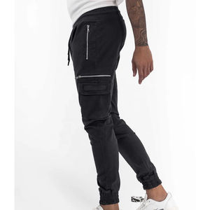 กางเกงวอร์มออกกำลังกายผู้ชายคุณภาพสูง เนื้อผ้านุ่มสบาย เหมาะสำหรับฟิตเนส ยิม หรือใส่ลำลองสไตล์สตรีทแวร์ - Product Image 4