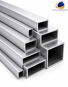 Tubo Rectangular de Aluminio Extruido para Edificios Comerciales, Naves Industriales y Aplicaciones Estructurales - Product Image 5