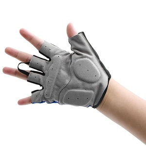 Moisture Wicking Half Finger Cycling Gloves Lightweight Stretch Gloves For Youth Adult Customized Wholesale Cycling Gloves - Product Image 3