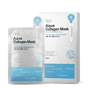 Masque facial Aqua Collagen 10P en feuille hydratant aux ingrédients inspirés des peptides - Product Image 1