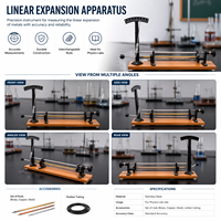 Linear Expansion Apparatus | Stainless Steel Bar Thermal Expansion Equipment | Electronic Pyrometer Physics Lab Instrument