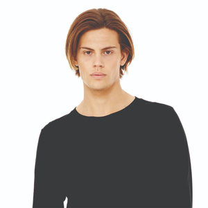 T-shirts décontractés pour hommes à manches longues, imprimés en sérigraphie, 100% coton, col rond, style streetwear personnalisé, à prix avantageux - Product Image 4