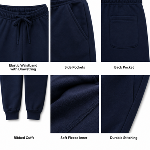 Men's Cotton <b>Trousers</b> High Breathable Loose Straight Streetwear Joggers Solid Color Fashion Casual Pants Oem Service Low Price - Product Image 4