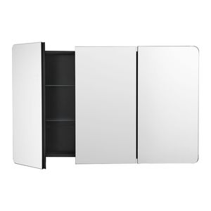 Armadietto per Medicinali 25,5 X 40 Pollici con 4 Ripiani, Specchio da Bagno con Cornice in Alluminio, Elegante Mobile da Bagno 25,5 X 40 Pollici - Product Image 1