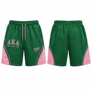 Shorts Alpha Kappa Alpha para Mujer, Ropa Deportiva Griega, Shorts Atléticos Cómodos para Entrenamiento, Gimnasio, Viajes y Eventos Casuales - Product Image 1