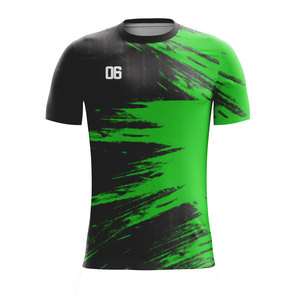 เสื้อฟุตบอลโพลีเอสเตอร์สั่งทำพิเศษสำหรับเด็กอายุ 6 ถึง 15 ปี ลายพิมพ์นีออน สำหรับการฝึกซ้อมหลังแข่งขัน - Product Image 5