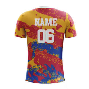 Ensemble d'uniformes de football personnalisés pour hommes, maillot de football, sublimation, entraînement sportif, t-shirt et short à séchage rapide, ensemble d'uniformes de football pour adultes - Product Image 2
