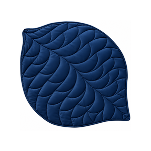 Navy <b>Blue</b> Weighted Lap <b>Blanket</b> for Adults | 5 lb Heavy Comfort <b>Throw</b> | 23x29 Inch Machine Washable <b>Blanket</b> | Glass Bead Filled - Product Image 1