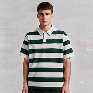 T-shirt Homme Vintage Oversize en Coton Épais 250 g/m² avec Logo Imprimé Personnalisé, Effet Délavé et Vieilli - Product Image 4