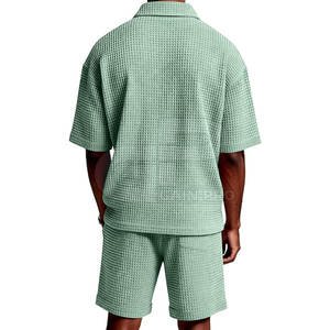 Conjunto de pantalones cortos para hombre, ligeros y cómodos, ideales para gimnasio, correr, hacer ejercicio o uso diario informal. - Product Image 5