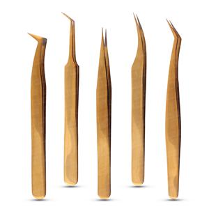 Pince à épiler professionnelle pour extensions de cils, écologique, à forte adhérence, sans interstices, marque privée, idéale pour isoler les cils naturels - Product Image 3