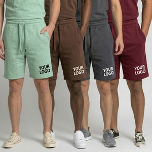 Shorts en maille 100 % polyester pour homme, tissu épais, séchage rapide, respirant, style streetwear estival, décontracté, athlétique - Product Image 5