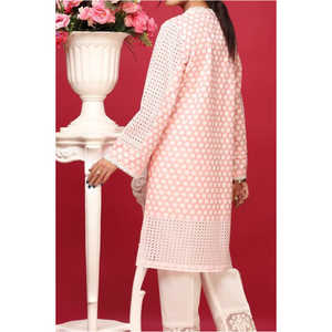 Robe de Cocktail Ornée de Poulet Kari Orange PE1148 - Product Image 1