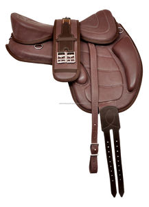Venta al por mayor de monturas de caballo hechas a mano en cuero suave de alta calidad Freemax acolchado para la comodidad disponible colores negro marrón chocolate - Product Image 2