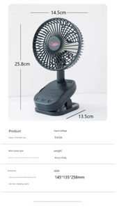 Ventilateur multifonctionnel GongTian F15B 4-en-1 - Product Image 5