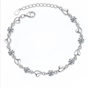 Most Selling Moissanite Lab Grown Diamond <b>Bracelet</b> <b>for</b> <b>Women</b> in Silver with Elegant Finishing <b>for</b> Everyday Wear and Gift - Product Image 6