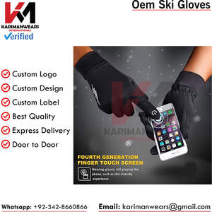 Guantes de Esquí Directo de Fábrica con Material Impermeable, Forro Térmico y Función Táctil, Proveedor OEM - Product Image 5