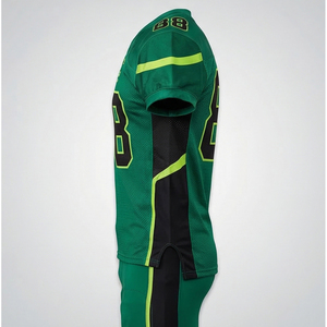 Custom Design Sublimation Printed American Football Uniform Durable High Tension Fabric Short Sleeve Jersey and <b>Pants</b> - Product Image 5