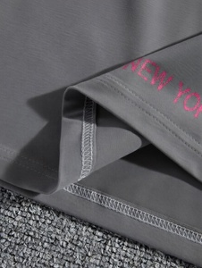 Customized Logo and High Quality Men's Summer Casual 2-Piece Breathable Sports <b>Set</b> Shirts and Shorts for Gym - Product Image 2