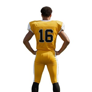 Uniforme de Fútbol Americano Personalizado de Alta Calidad en Dos Tonos, Estilo Profesional para Adultos con Pantalones Cortos - Product Image 6
