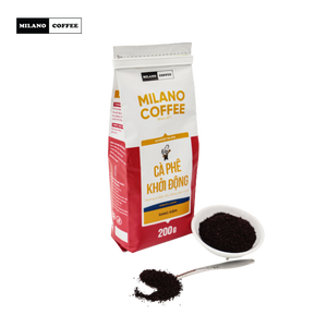 Café Milano, Tueste Intenso, Robusta, Molido, Bolsa de 0.2 kg |   Hecho en Vietnam - Product Image 4