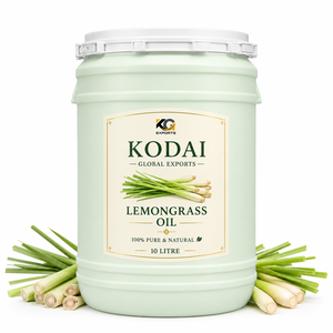 Huile Essentielle de Citronnelle du Tamil Nadu 100% Pure et Naturelle de Qualité Supérieure, Distillée à la Vapeur, pour Aromathérapie et Soin du Visage, par Kodai Global Export - Product Image 1