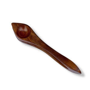 Cucharas musicales de madera hechas a mano, instrumento de percusión clásico de música folclórica para actuaciones culturales, cucharas musicales ecológicas - Product Image 3